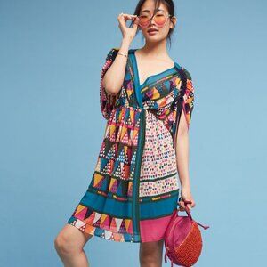 Maeve geometric printed dress (12), NWT